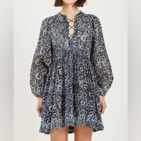 Ulla Johnson Asimar Dress in Azul NWOT - Picture 2 of 5